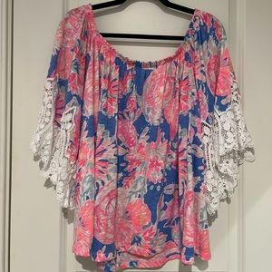 Lilly Pulitzer Zaylee Top Size XL